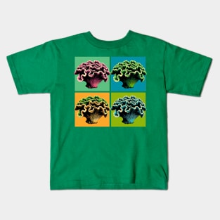 Pop Lettuce Coral - Cool Underwater Kids T-Shirt